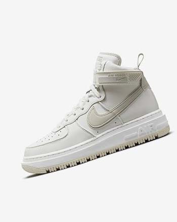Nike Air Force 1 Blancos Blancos Beige Claro | MX 2777